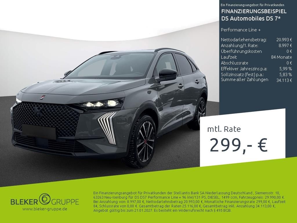 DS Automobiles DS7 (Crossback) 2023