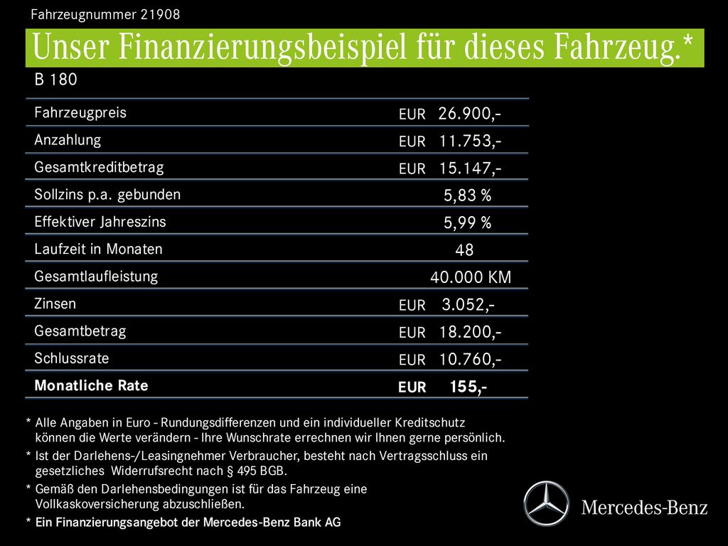 Mercedes-Benz B 180 2023