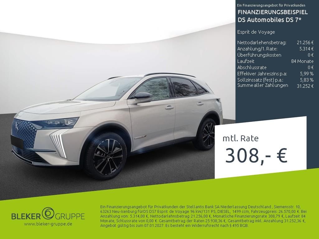 DS Automobiles DS7 (Crossback) 2023