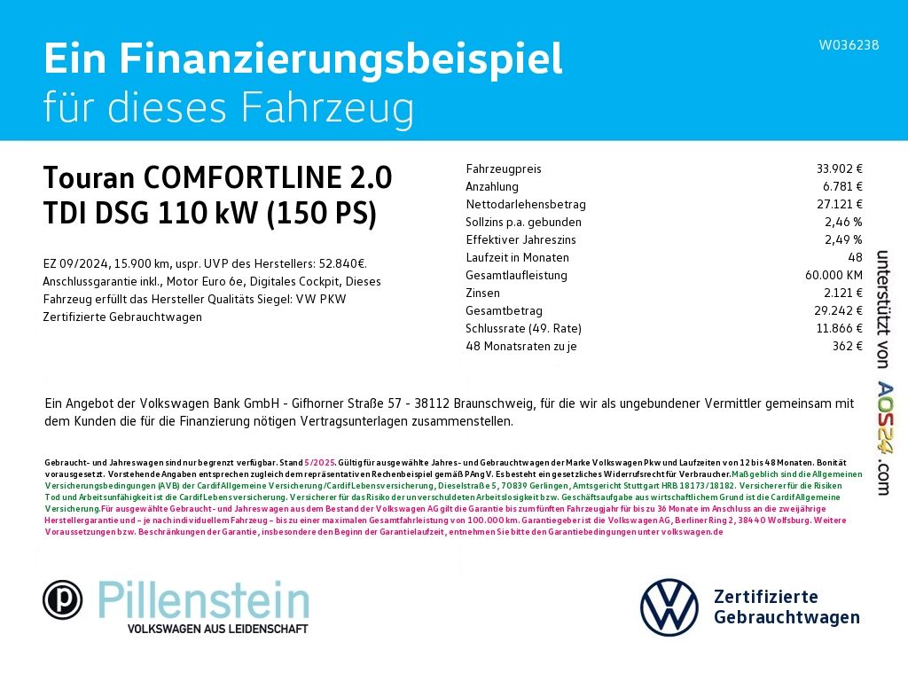 Volkswagen Touran 2024