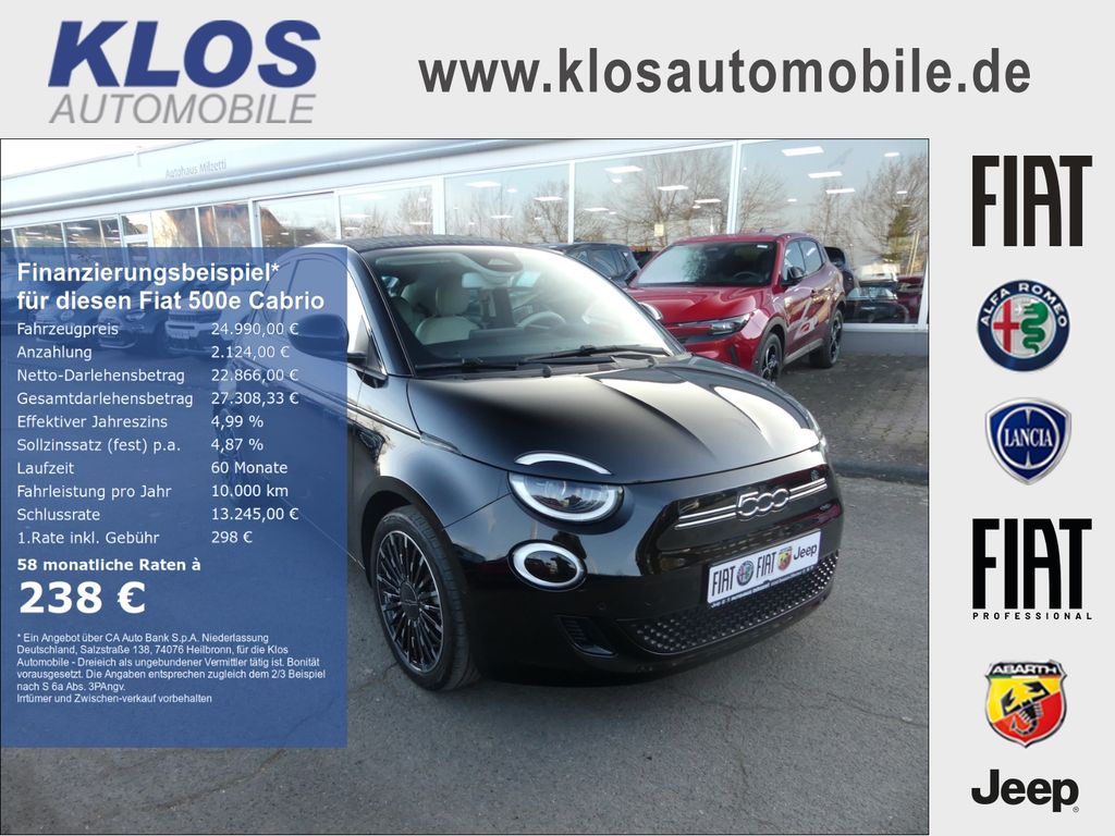 Fiat 500e 2022