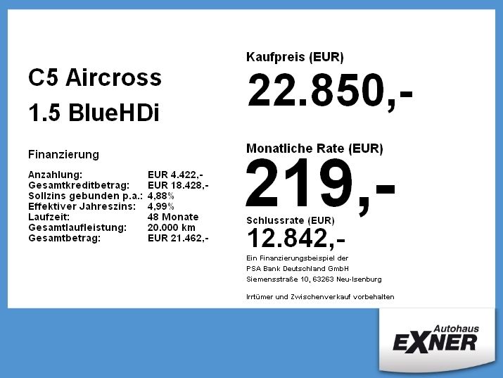 Citroën C5 Aircross 2023