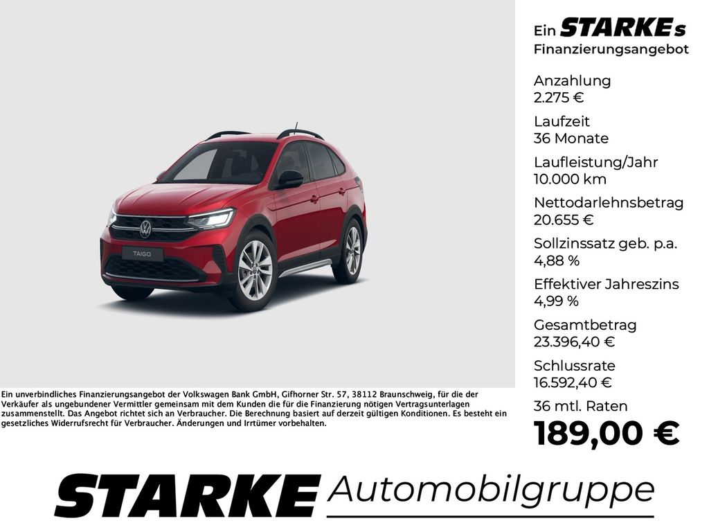 Volkswagen Taigo 2025