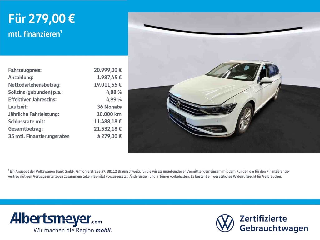 Volkswagen Passat Variant 2020
