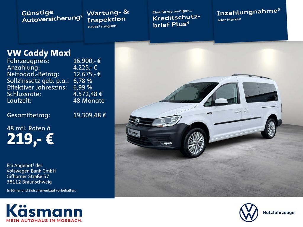Volkswagen Caddy Maxi 2020