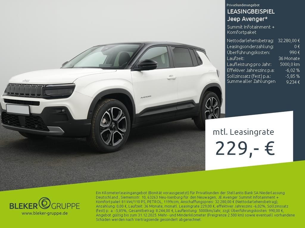 Jeep Avenger 2025