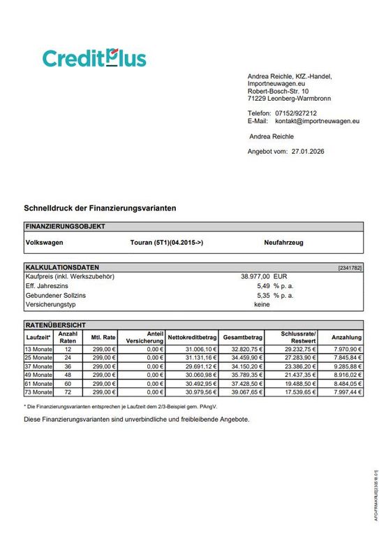 Volkswagen Touran