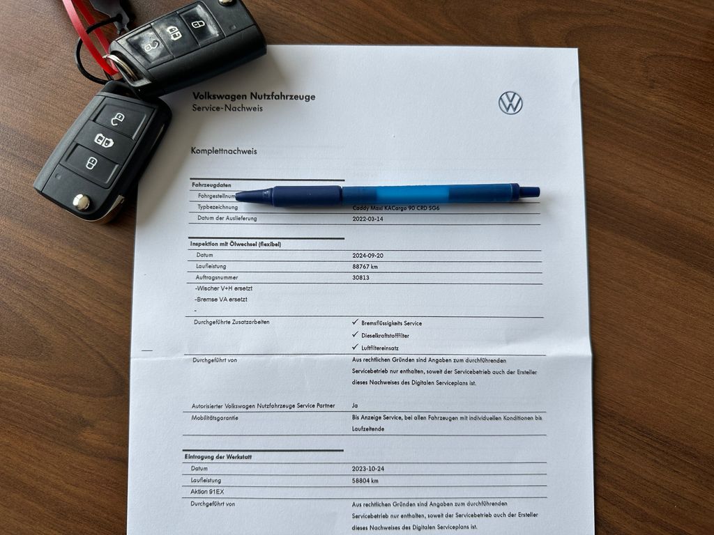 Volkswagen Caddy 2022