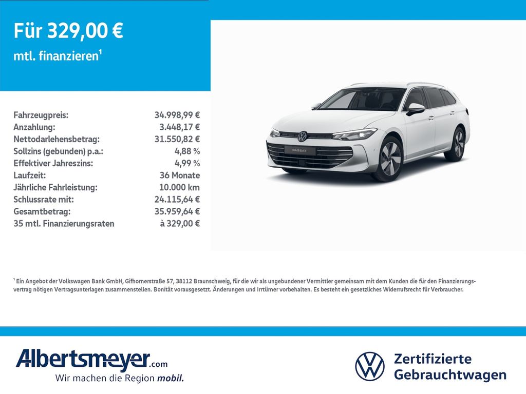 Volkswagen Passat Variant 2025