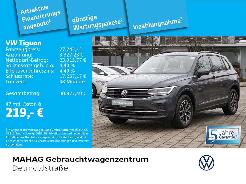 Volkswagen Tiguan 2022