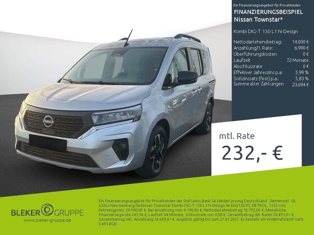 Nissan Townstar 2022