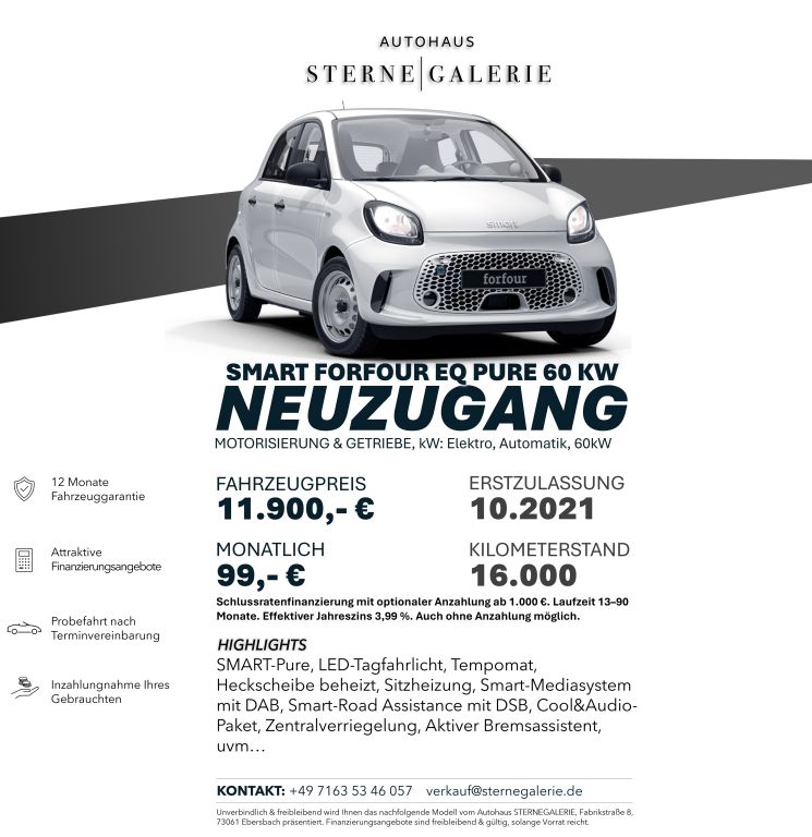 Smart ForFour 2021
