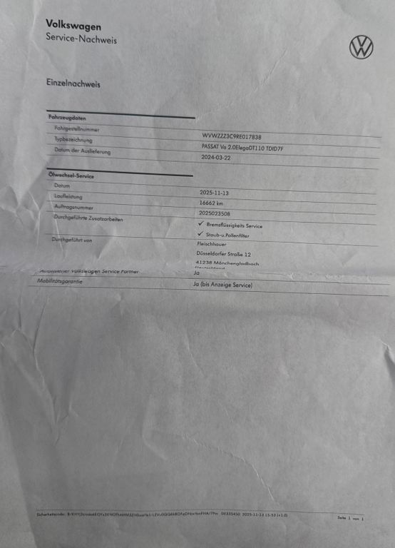 Volkswagen Passat Variant 2024