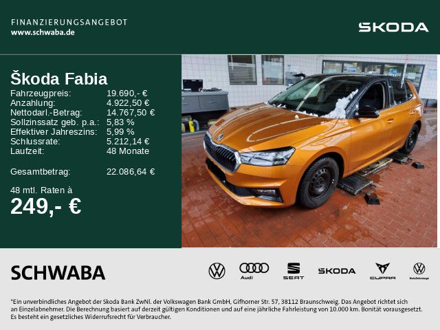 Skoda Fabia 2022