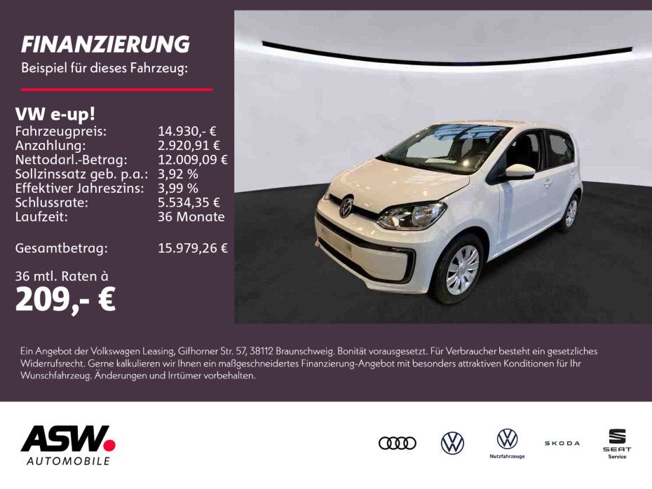 Volkswagen e-up! 2021