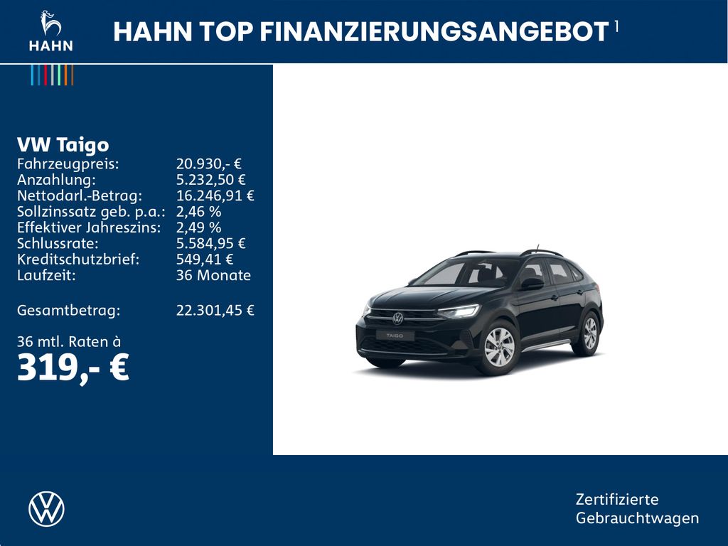 Volkswagen Taigo 2025