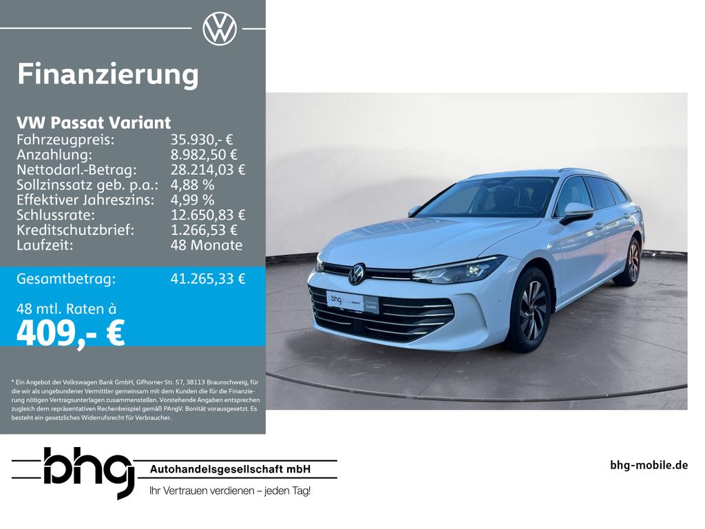Volkswagen Passat Variant 2025