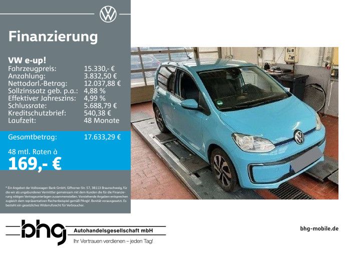 Volkswagen e-up! 2022