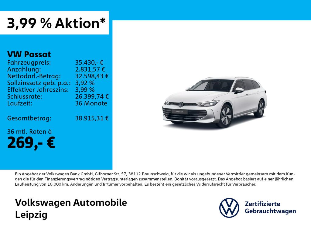 Volkswagen Passat Variant 2025
