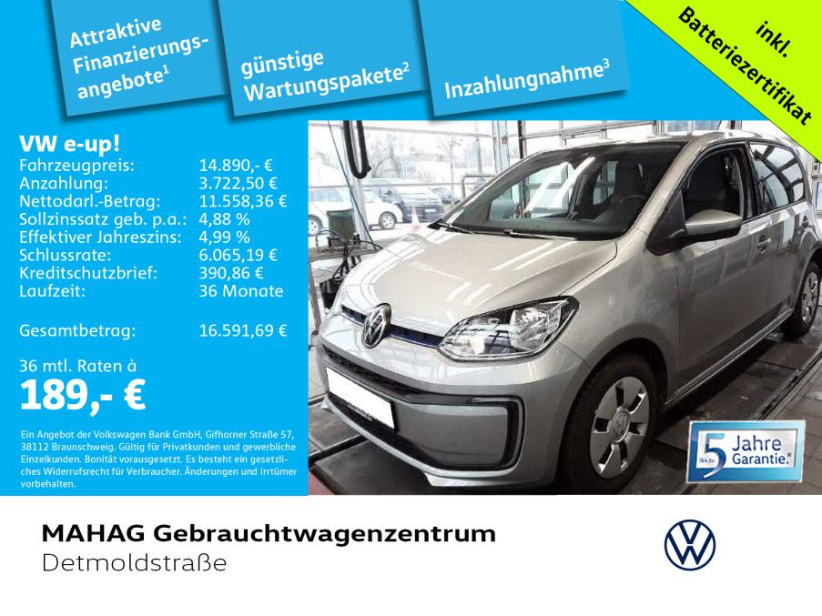 Volkswagen e-up! 2022