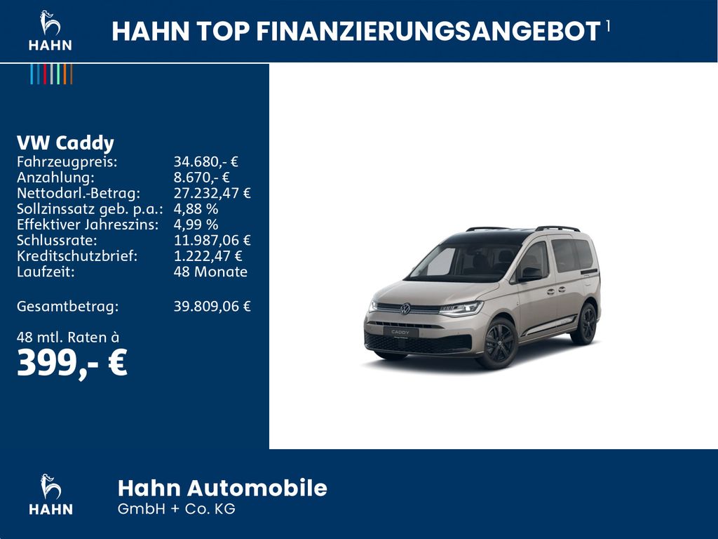 Volkswagen Caddy 2025