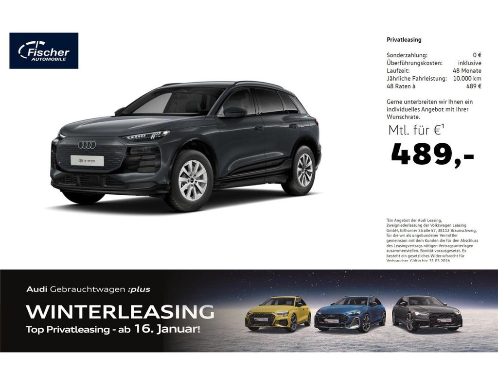 Audi Q6 e-tron 2025