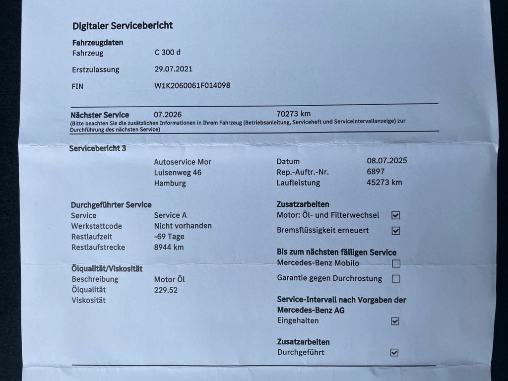 Mercedes-Benz C 300 2021