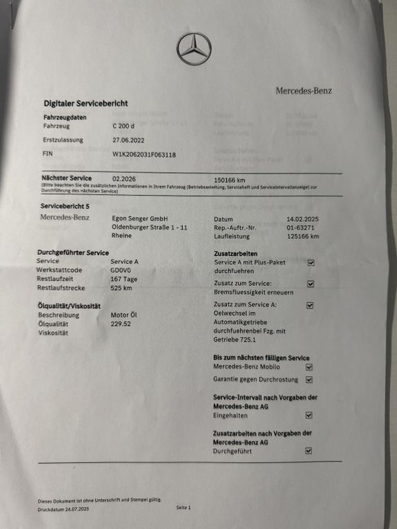 Mercedes-Benz C 200 2022