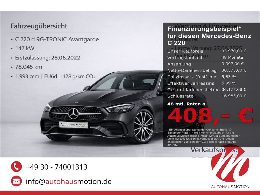 Mercedes-Benz C 220 2022