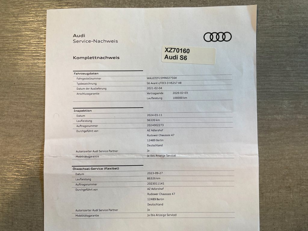 Audi S6 2021