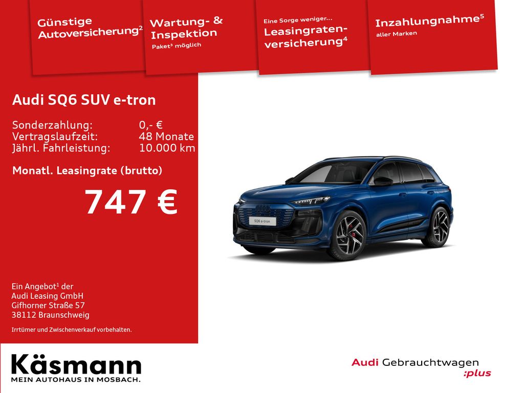Audi SQ6 e-tron 2025