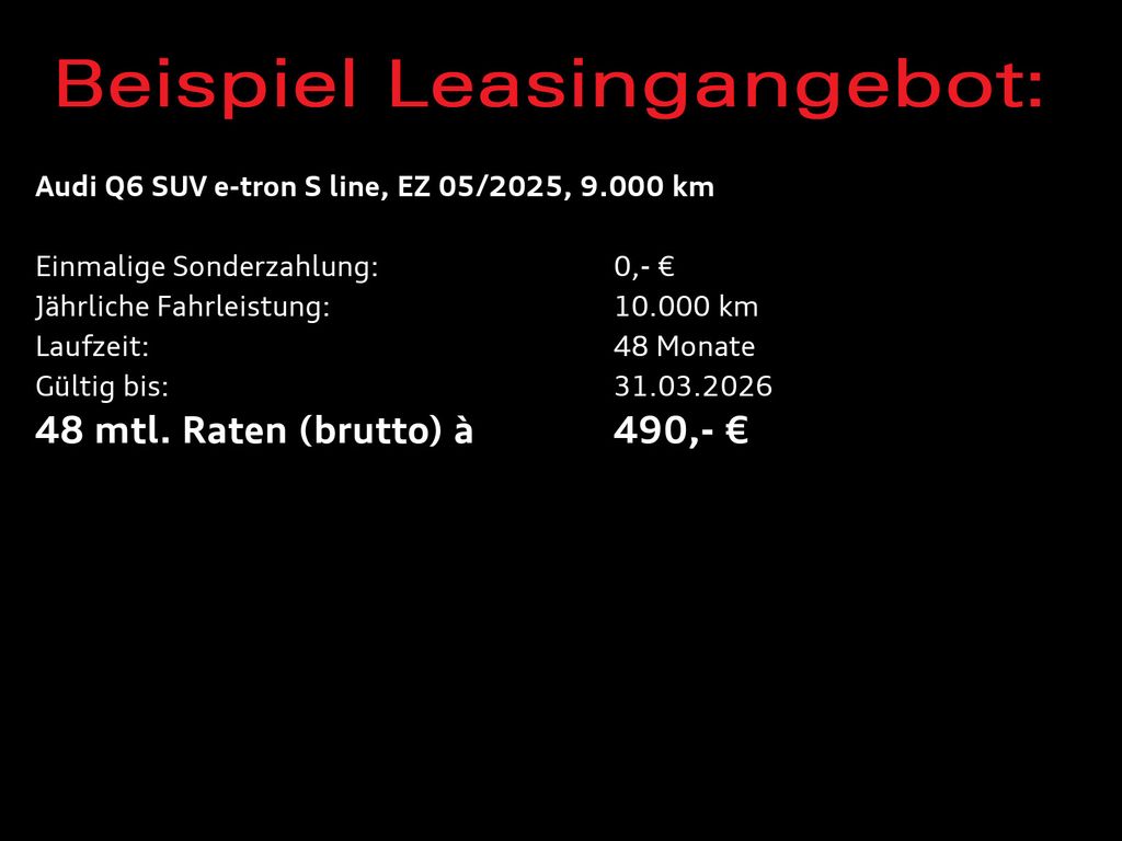 Audi Q6 e-tron 2025