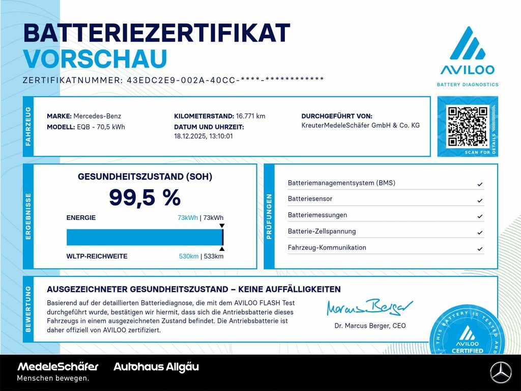 Mercedes-Benz EQB 2024