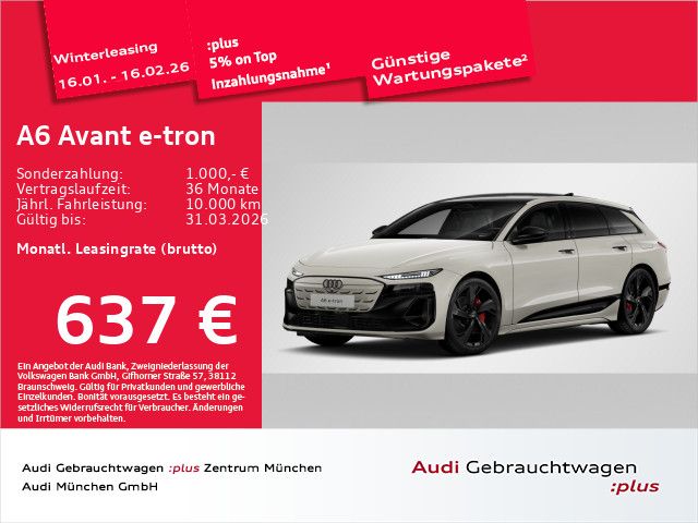 Audi A6 e-tron 2025
