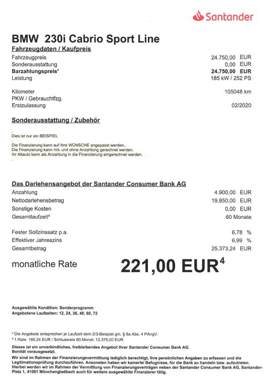 BMW 230 2020