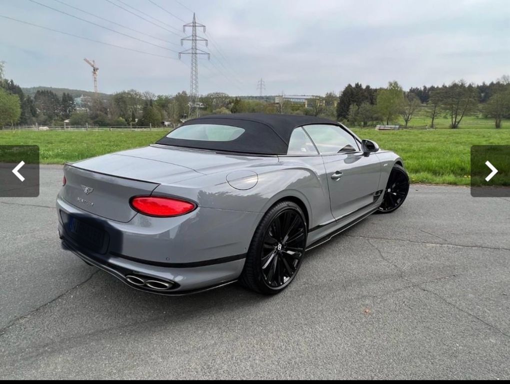 Bentley Continental GTC 2022