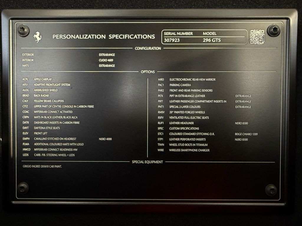 Ferrari 296 GTS 2024