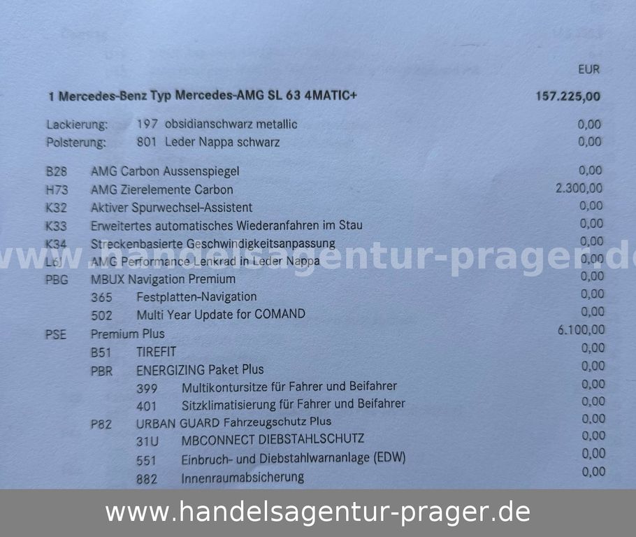 Mercedes-Benz SL 63 AMG 2023