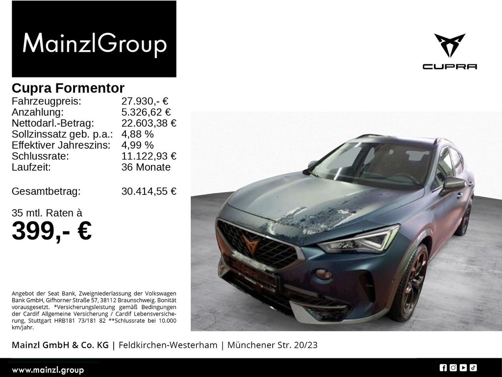 Cupra Formentor 2023