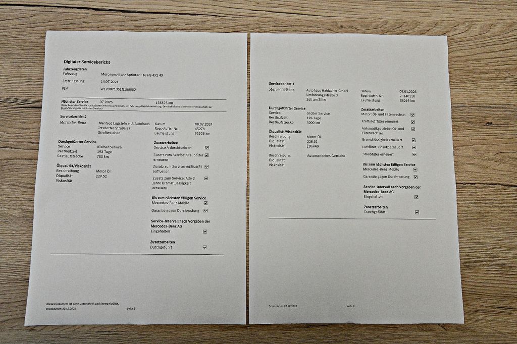 Mercedes-Benz Sprinter 2021