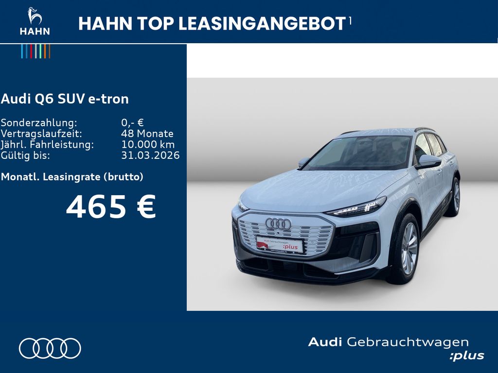 Audi Q6 e-tron 2025