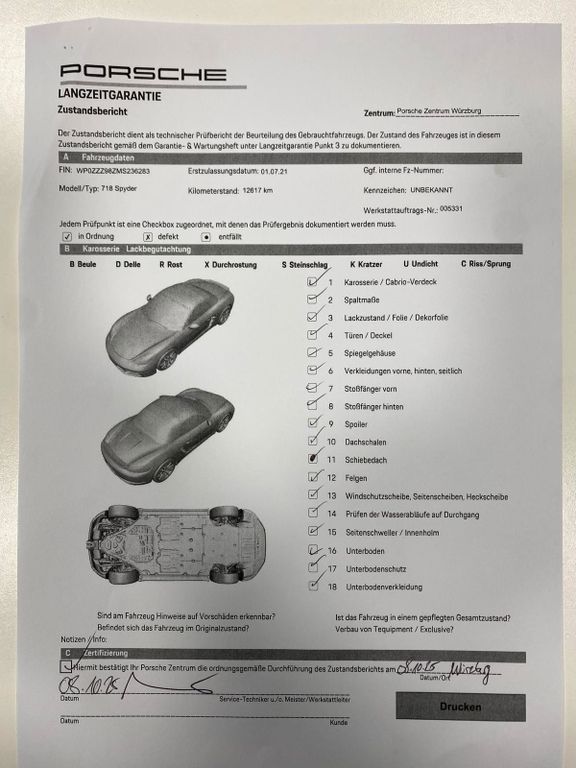 Porsche Boxster 2021