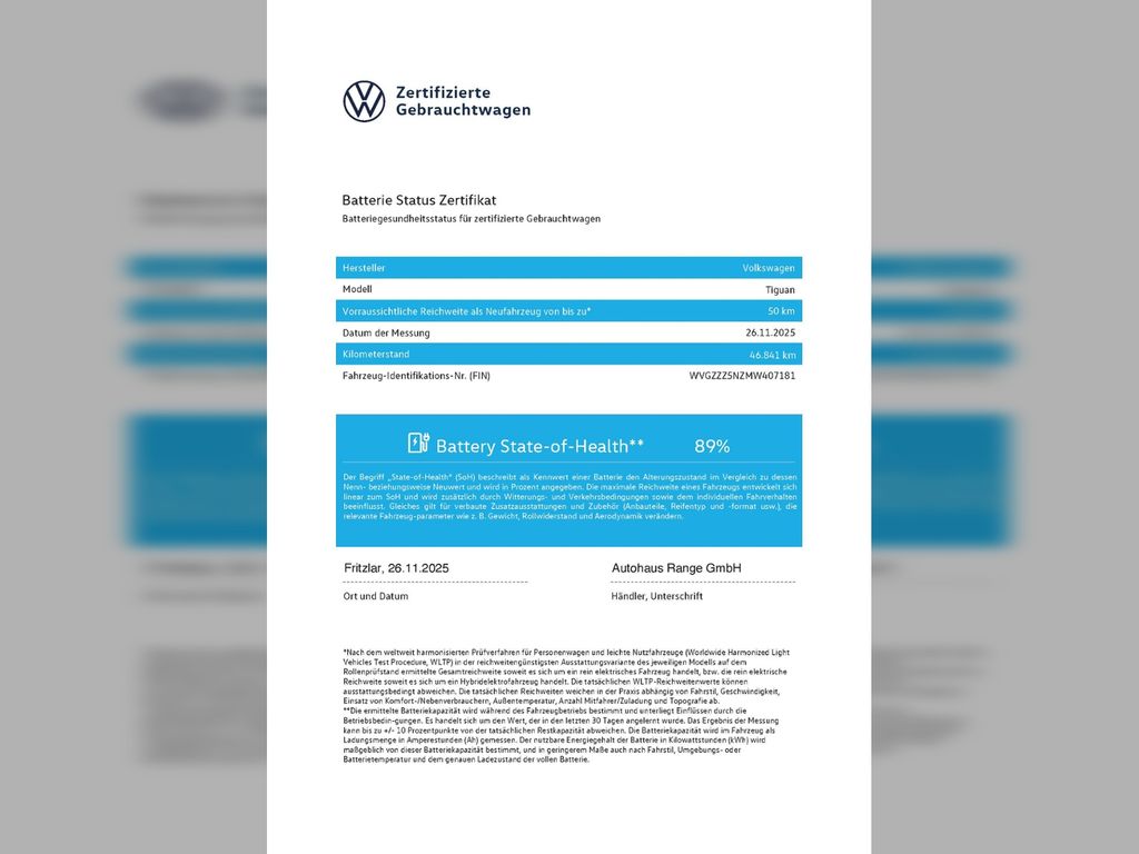 Volkswagen Tiguan 2021