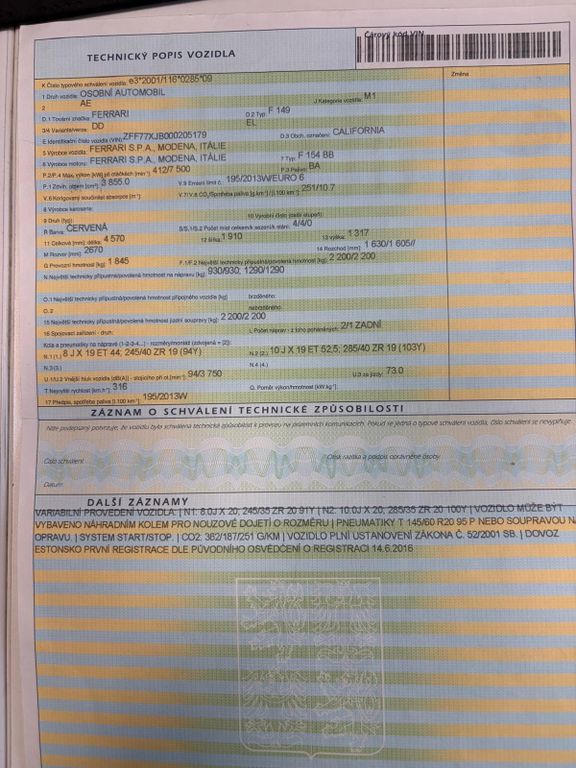 Ferrari California 2016