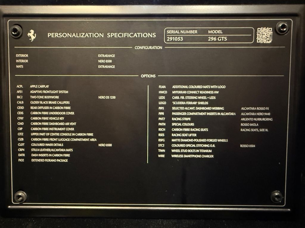 Ferrari 296 GTS 2024