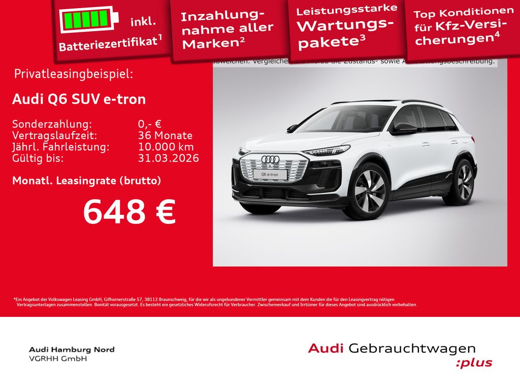Audi Q6 e-tron 2025