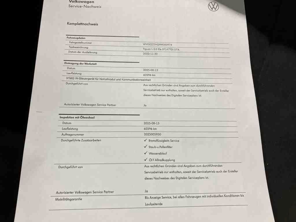 Volkswagen Tiguan Allspace 2022