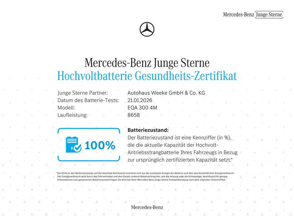 Mercedes-Benz EQA 2024