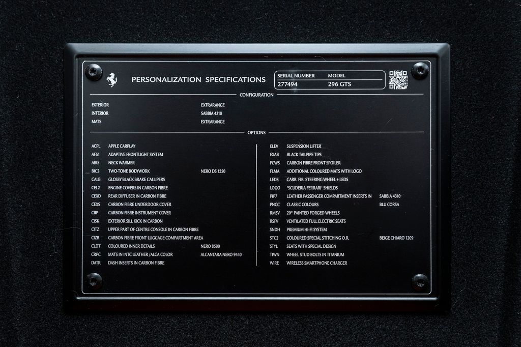 Ferrari 296 GTS 2022