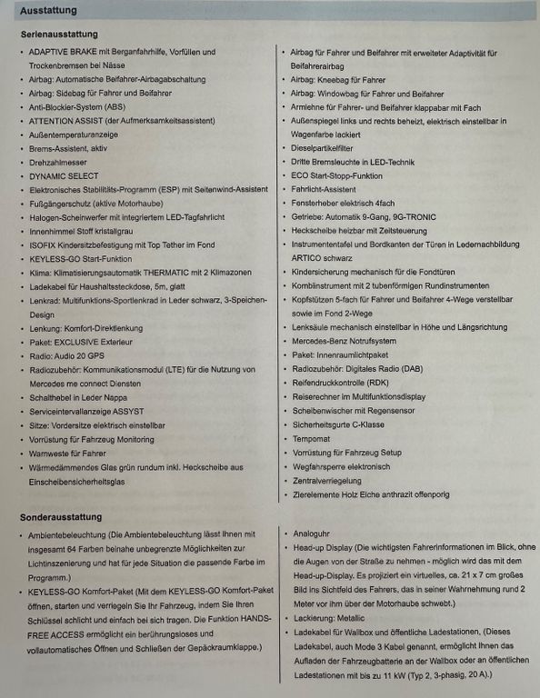 Mercedes-Benz C 300 2020